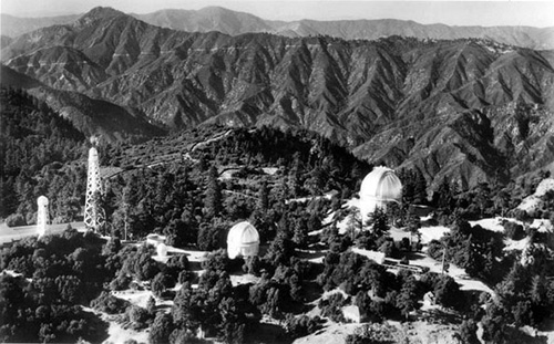 Mt. Wilson from above